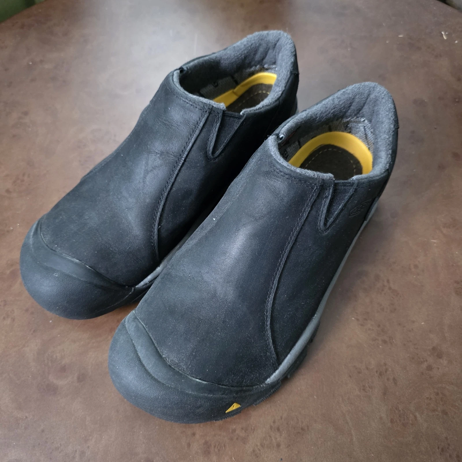 KEEN Men's Brixen Lo Waterproof Insulated Slip-On Black Size 9