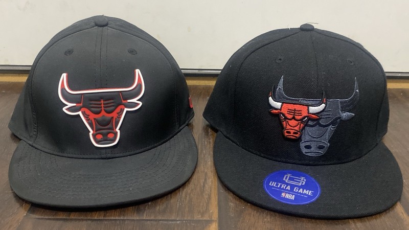 CHICAGO BULLS NBA Ultra Game Snapback Cap Hat Black NEW Lot 2