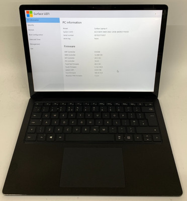Microsoft Surface Laptop 4 14'' Ryzen 7 16GB RAM 512GB SSD Grade D GBR schwarz