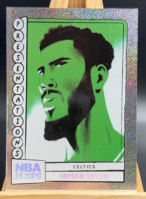 Jayson Tatum 2024-25 Panini Hoops Sparkle Manga Presentations SSP #4 -12.18*2