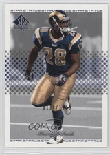2002 SP Authentic Star Status /1150 Marshall Faulk #125 HOF