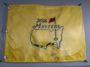 2016 Augusta National Masters Golf Tournament Pin Flag