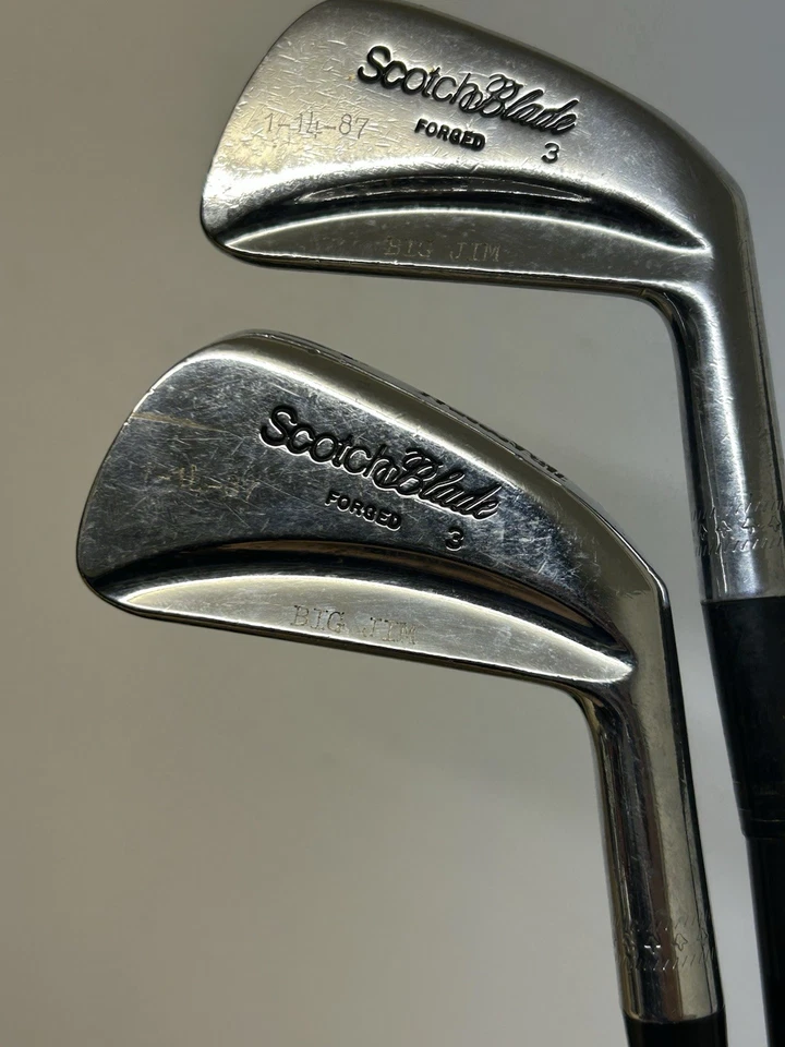 Vintage Powerbilt Scotch Blade 1 & 2 Irons / Right Handed / Graphite Shafts - Image 3 of 4