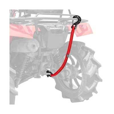 Custom Paracord ATV UTV Recovery Strap with Winch Hook and D Ring Shackle, To...