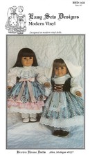 Easy Sew Designs BHD1423 18" Brown House Dolls Dutch Clothes Sewing Pattern