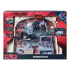 DC Comics Batman Batcave With Exclusive Batman & Penguin Action Play Set