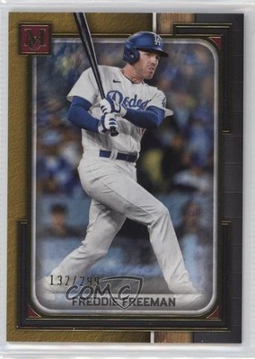 2023 Topps Museum Collection Gold 132/299 Freddie Freeman #67 0w3