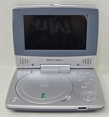 SpectronIQ PDV-700 Portable DVD Player   7'' Screen   Rechargeable Battery