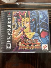 USED AUTHENTIC COVER ONLY -NO GAME NO MANUAL- YU-GI-OH FORBIDEN MEMORIES - PS1