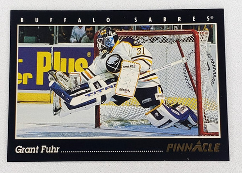 1993 Pinnacle Grant Fuhr #65 card