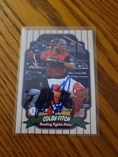 2021 Reading Fightin Phils Team Set Colby Fitch RC Rookie Card Signed IP Auto