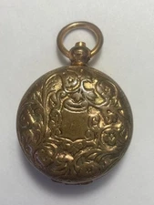 Antique Edwardian 1890-1910 Spring-Loaded Coin Holder, Book Piece Good Condition