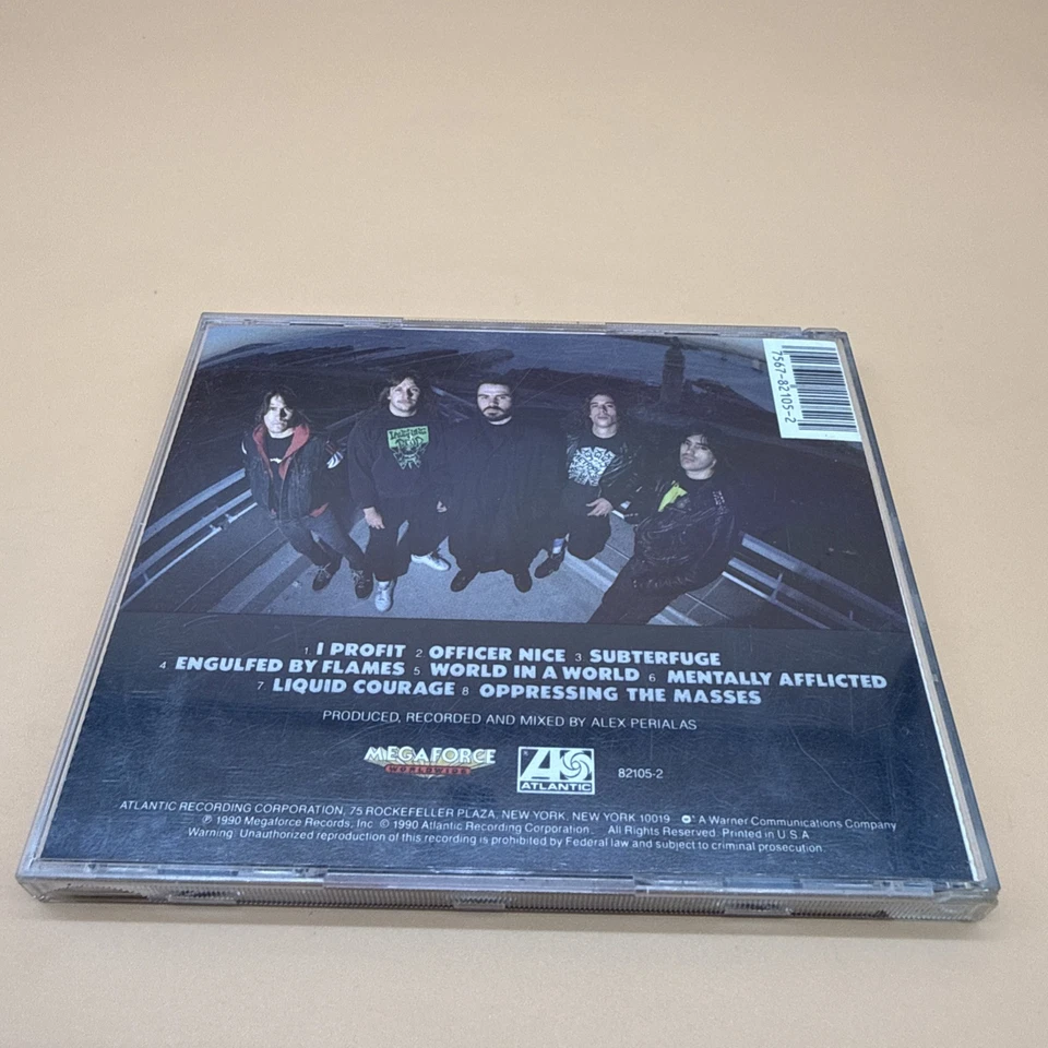 Oppressing the Masses by Vio-Lence (CD, 1990) Violence - Image 3 of 4