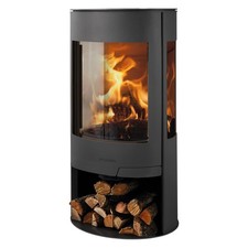 Panadero Kamin Ofen Riba 2.0 Stahl 8kw Heizkamin 3 Seitig Schwedenofen 8kw