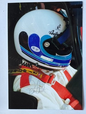 Mauro Baldi   - Formel 1  - original Autogramm - Größe 18 x 12  cm