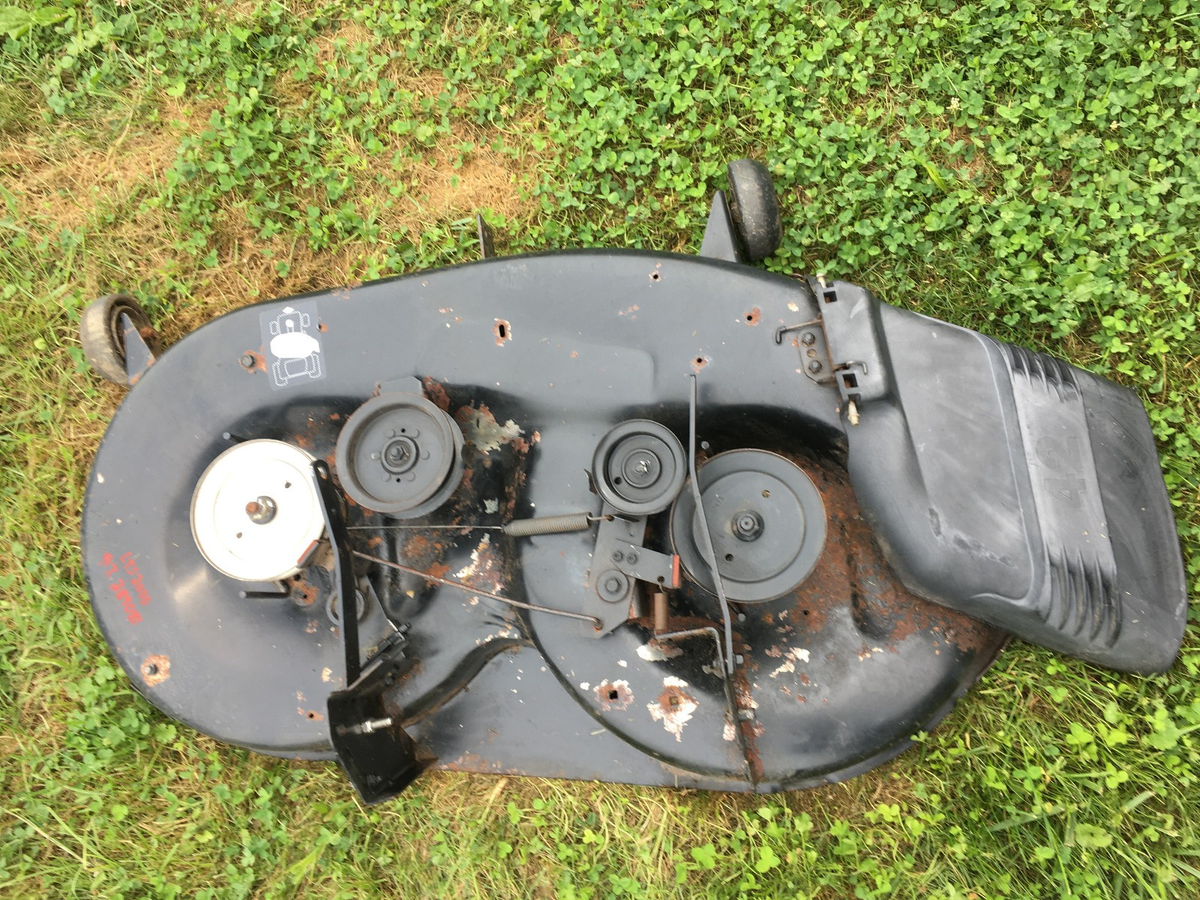 vintage an•an no.41 Craftsman Riding Lawn Mower 42