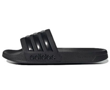 adidas GZ3772 Adilette Shower Slide Black Unisex Sandals 5 Men / 6 Women US