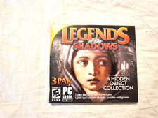 Legends Of The Shadows Hidden Object 3 PAK PC CD-ROM