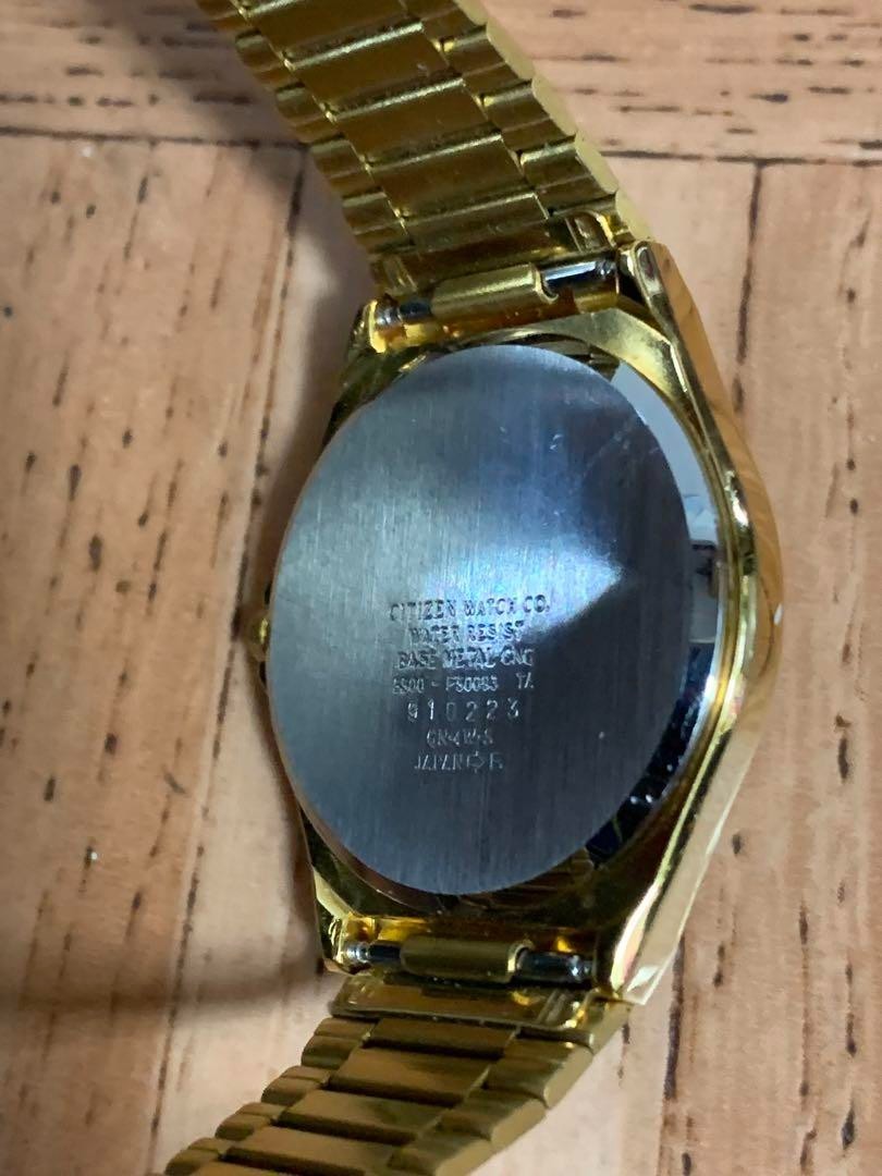 Citizen Forma 5500-F50093 Quartz Day-Date Watch Working | eBay
