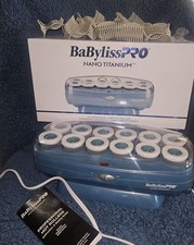 BaBylissPRO Nano Titanium Professional Hot Rollers 12 Professional Jumbo Rollers