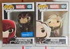 Marvel X-Men 20th Anniversary Magneto 488 Walmart Exclusive Rogue 644 Funko Pop