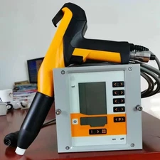  Electrostatic Powder Coating Control Box+Flex 2 Spray Gun Select GM03 Flex B