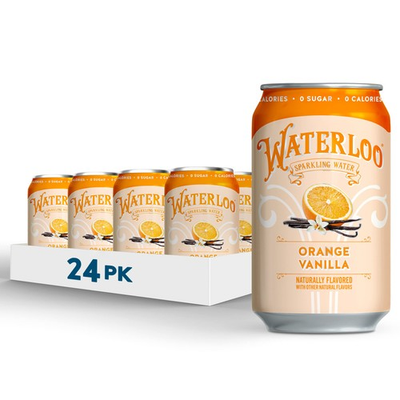 #ad #ad Waterloo Sparkling Water Orange Vanilla Naturally Flavored 12 Fl Oz Pack of $31.95