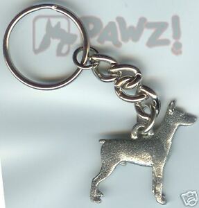 AKITA Dog Fine Pewter Keychain Key Chain Ring NEW