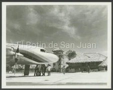 VTG PRESS PHOTO / AIRCRAFT - PUNTA CANA AIRPORT DOMINICAN REP 1980's
