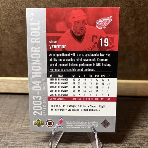 2003-04 Upper Deck Honor Roll Hockey - Pick a Card - Picture 53 of 172