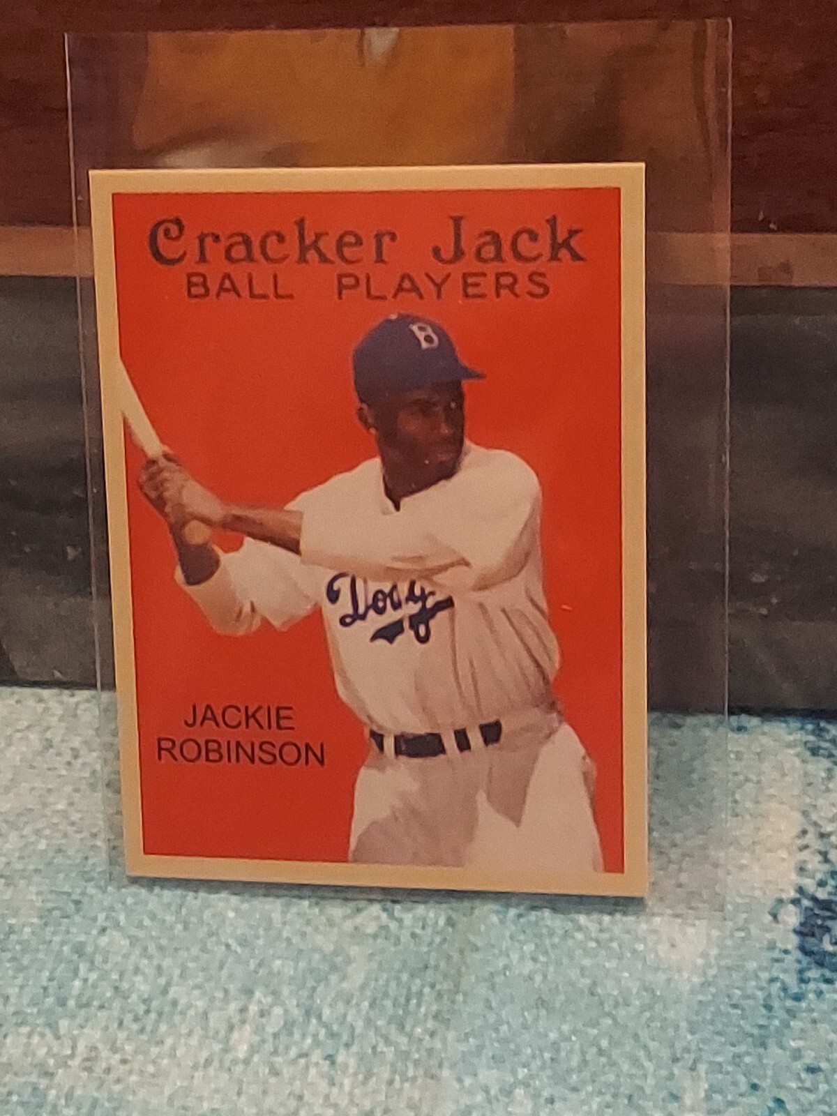  2021 Jackie Robinson Cracker Jack  card #11💥 free ship!