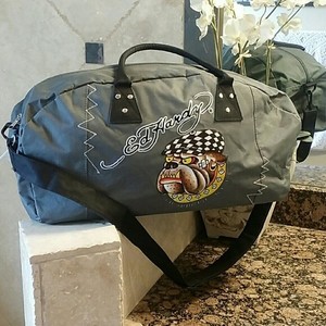 ed hardy duffle bag