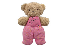 Sigikid Teddy Frottee Bär Rosa Vintage ca. 25cm