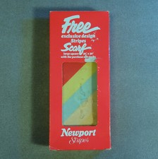1988 Newport Stripes Cigarette Promotional gift-with-purchase Women's Scarf