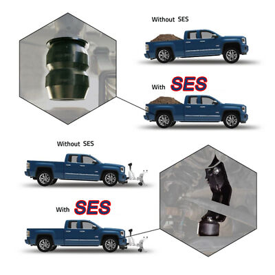 MILLISEC Rear Suspension Enhancement System Kits Compatible With 1999 2010 Chevy Silverado Gmc Sierra 1500 Hd And 2500 Pickup Trucks Oem Number Gmrck25s