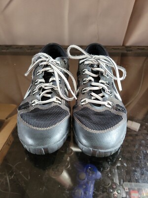Nike Free Run Bionic 599269-001 Black Silver Training Shoes Women's Size 5.5