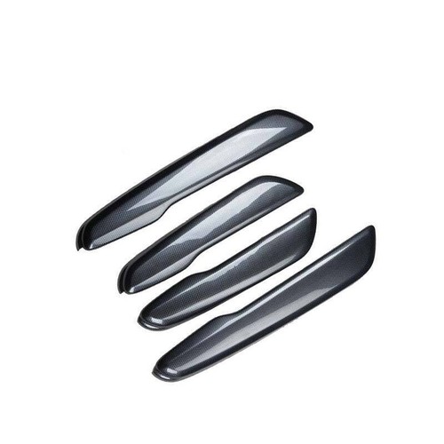 For Honda Fit Jazz 2008-2013 Carbon Fiber Inner Door Armrest Panel Cover Trim 4X - Picture 7 of 9