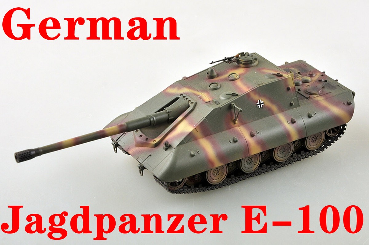 Easy Model 1/72 German Jagdpanzer E-100 Heavy Tank Plastic Easy Model 1/72 German Jagdpanzer E-100 Heavy Tank Plastic