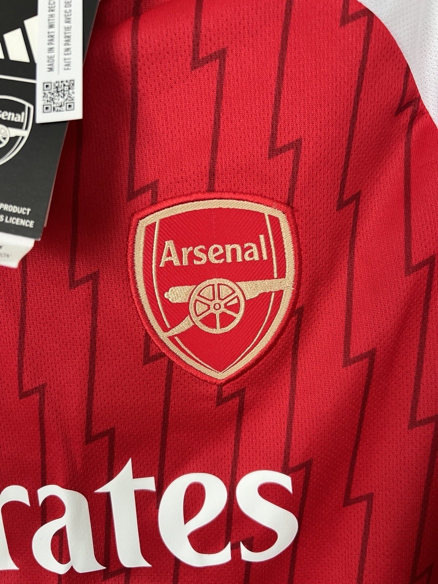 Rice Arsenal Jersey 23/24 Home Soccer Shirt HR6929 Adidas Rice Arsenal Jersey 23/24 Home Soccer Shirt HR6929 Adidas