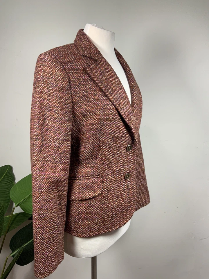 Chaqueta Blazer The Limited Mezcla Lana Boucle Talla 8 $158 Foto 2 de 4