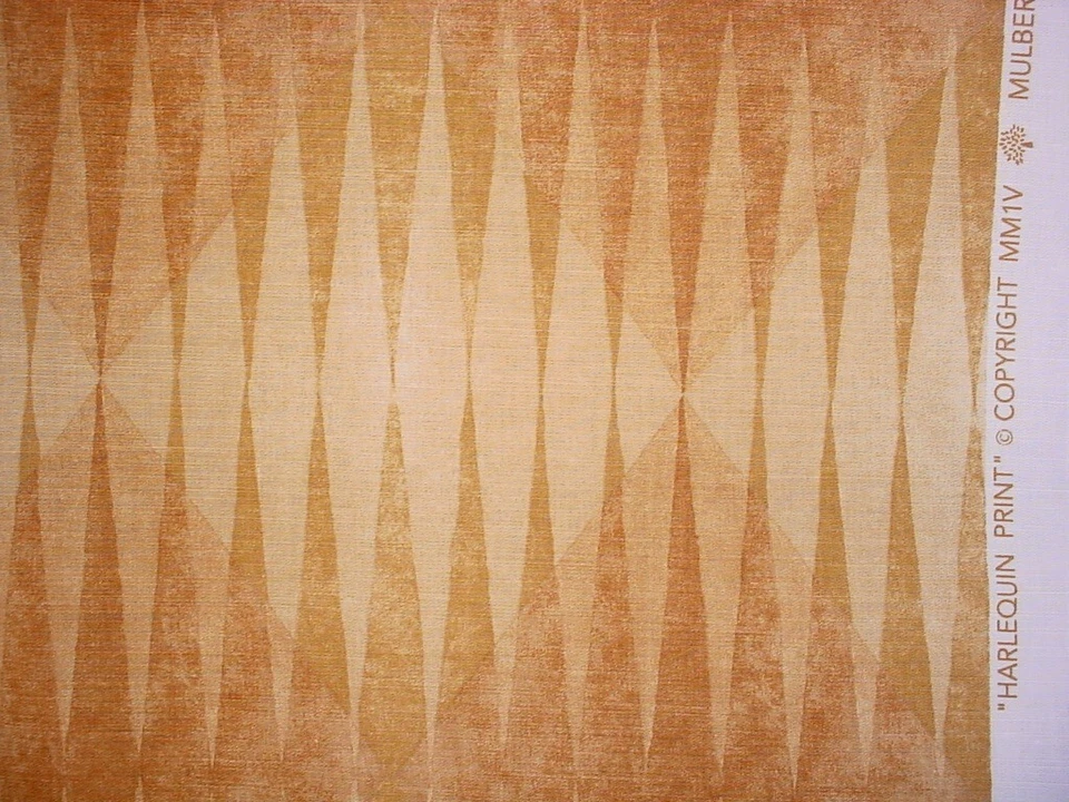 Tela de tapicería para cortinas con estampado de arlequín Lee Jofa/Mulberry FD222 2-5/8Y Foto 3 de 4