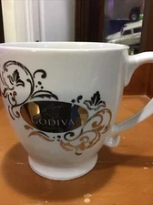 GODIVA CHOCOLATE COFFEE MUG. BELGIAN CHOCOLATE MUG. Art Deco Print Mug. B160