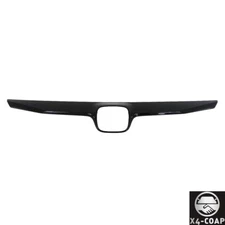 For Honda Civic 09-11 Si Sedan 2.0L New Front Grille Moulding Molding Trim Black