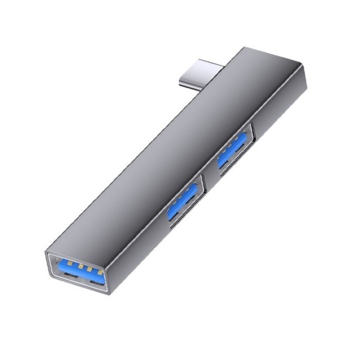 MultiDevice Angled USB3.0 Hubs Support OTG Smartphone pour Ordinateur Portable Tablettes - Photo 6/12