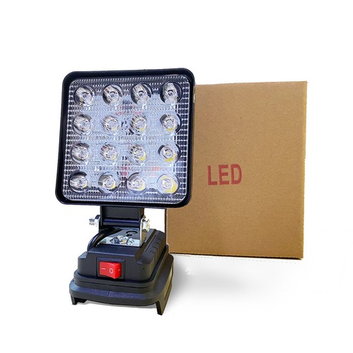 1-10st Für Makita Li-ion Akku LED Arbeitsleuchte 18V Strahler Licht Taschenlampe - Bild 11 von 24