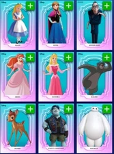 [DIGITAL Topps Disney - Disney Collect Chrome 24 S1 Multicolor Character - Pick