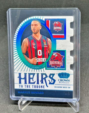 2023/24 Euroleague Crown Royale Heirs MARKUS HOWARD Platinum Jersey Patch 1/1