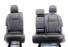 16-18 INFINITI QX60 REAR 2ND ROW LEFT & RIGHT SEAT COMPLETE  ASSEMBLY W/ARMREST