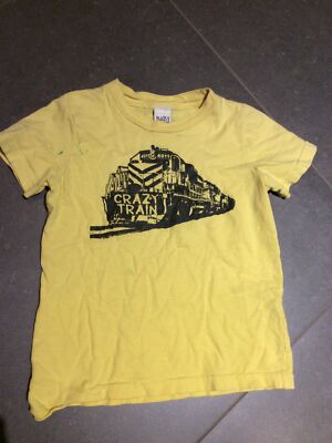 Baby Wit Crazy Train Yellow T-Shirt Size 4T