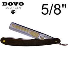 Dovo Prima Klang 5/8" Extra Hollow Straight Razor Bocote Scales Solingen Germany